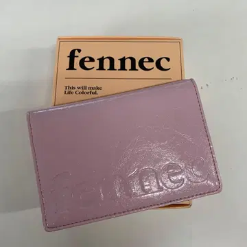 fennec 핑크 3단 폴더형 지갑