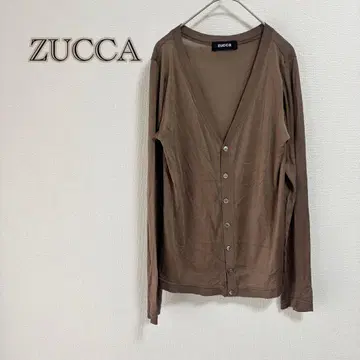 [ 주카/zucca ] 가디건 V넥 겉옷 코튼 100% [ M ] 긴팔