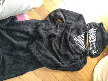 dia 복슬복슬 제브라 패턴 원피스