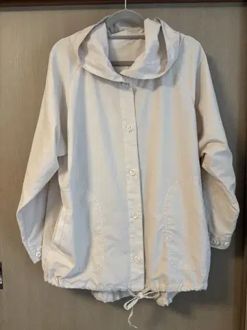 후드 부착 코카게 후드티 베이지 L~LL