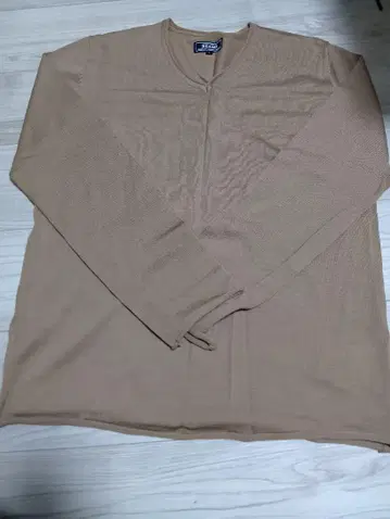 BEAMS 남성용 베이지 니트 L 사이즈