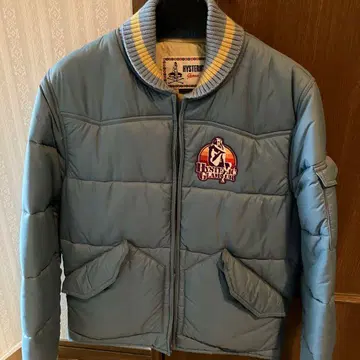 HYSTERIC Glamour 라이트 블루 나일론 자켓 S