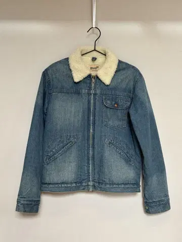 Wrangler 보아 옷깃 데님 자켓