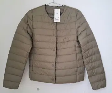 유니클로 퍼프테크 컴팩트 자켓 Olive XS 사이즈