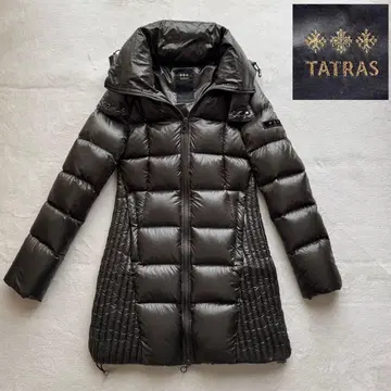 새상품급 TATRAS 타트라스 SARIN 여성용 롱 다운 코트 카키