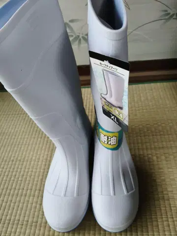 내유 장화 XL 화이트 27.5~28 cm