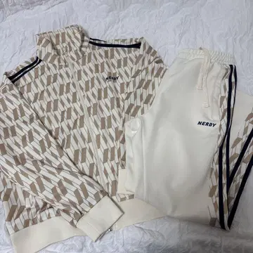 NERDY 기하학 패턴 저리 세트 남녀 공용 S 사이즈