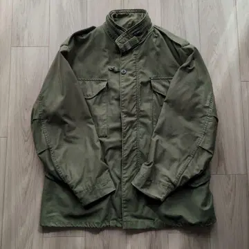 실물 M-65 m65 필드 자켓 3rd M-S 미디엄 숏