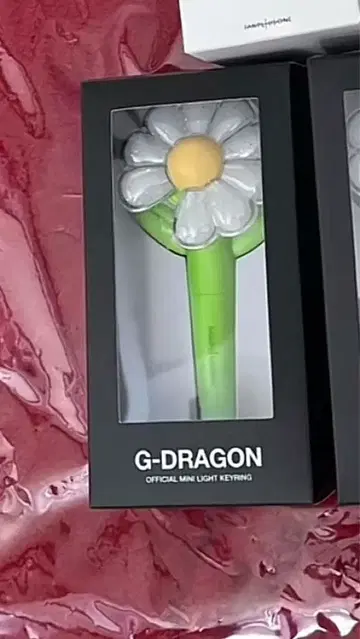 G-DRAGON 공식 미니 라이트 키링 라이트 그린 한정판 신색