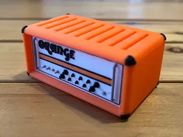 [ 미사용 새상품 ] [ 레어 ] ORANGE 앰프형 피크 홀더