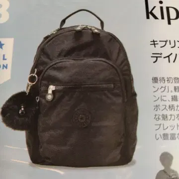Kipling 블랙 데이팩 주주 우대 삭스 바 [ 새상품 ]