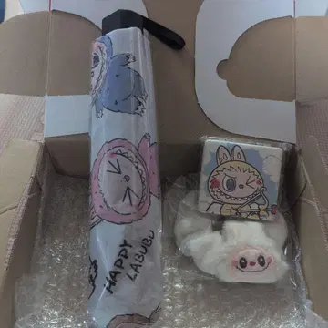 Labubu 접이식 우산 세트