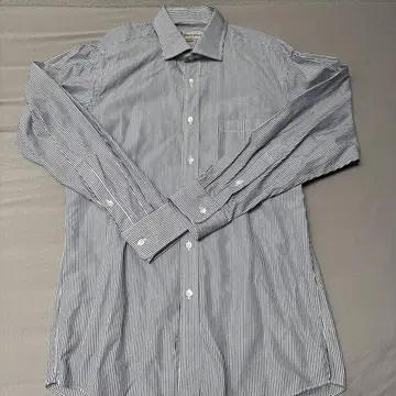 Aquascutum 스트라이프 긴팔 셔츠 39-82
