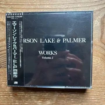 ELP WORKS Volume 1 CD 구규격 미개봉 새상품