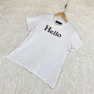[ MADISONBLUE ] 매디슨 블루 (S) Hello 반팔 티셔츠