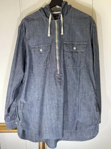 ENGINEERED GARMENTS 후드 부착 셔츠 M