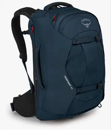 Osprey Farpoint 40 네이비 백팩
