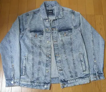 ZARA 라이트 블루 데님 자켓