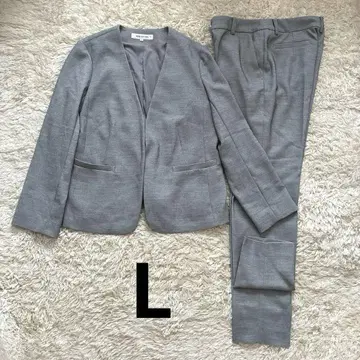 내추럴 뷰티 베이직 수트 셋업 셋업 라이트 그레이 L