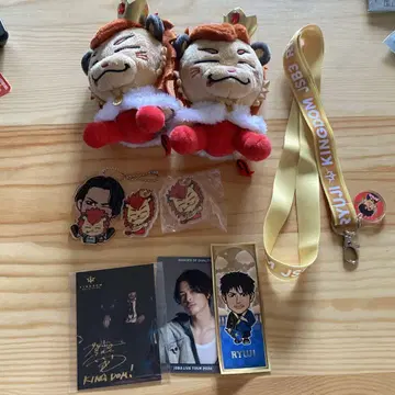 3대 JSB 킹덤 캐릭터 봉제 인형 이마이치 류지 라이지 세트