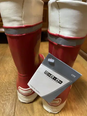 HOKIAN 방수 레드 장화