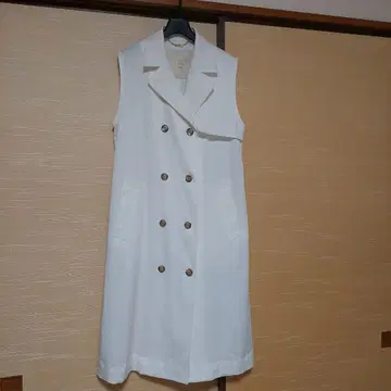 DoCLASSE CLASSE 화이트 롱베스트 화이트 M 9 자켓