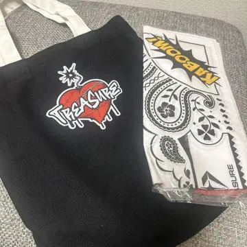 TREASURE 토트백 반다나 포함