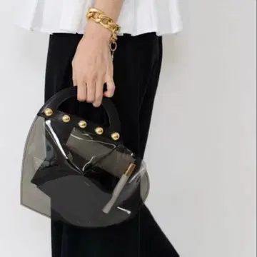 [ 미사용 ] CHIEKO+ clear Heart black