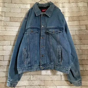 Wrangler HERO 랭글러 데님 자켓 G 자켓 안감 패턴 L