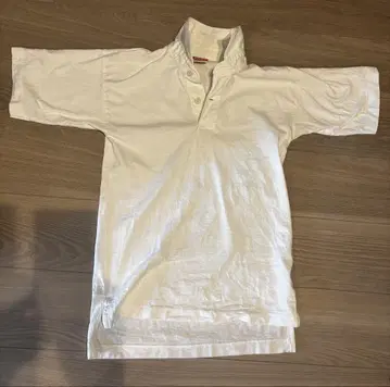 45rpm 화이트 피케 셔츠 사이즈 1 여성용