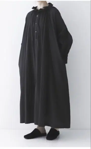 nest Robe UpcycleLino 벌룬 슬리브 원피스