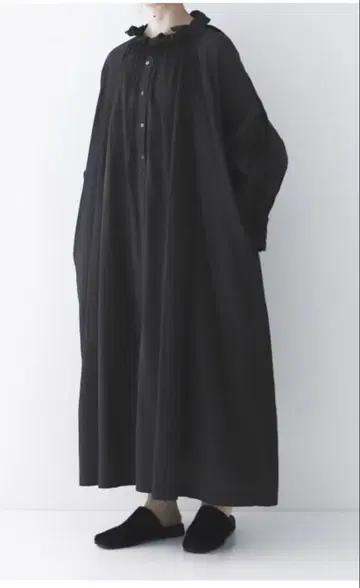 nest Robe UpcycleLino 벌룬 슬리브 원피스