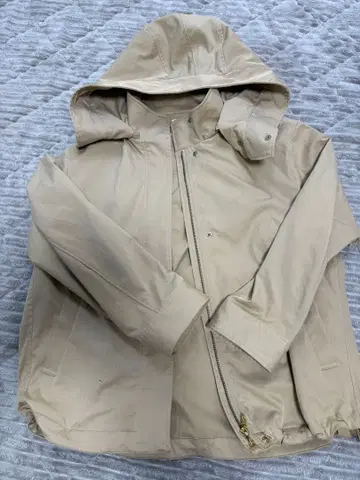 플라스테 베이지 마운틴 후드티 S