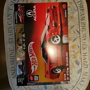 Hot Wheels 90 Acura NSX 빌드 세트