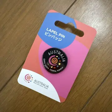 오사카 만박 호주 EXPO 2025 핀 배지