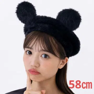 도쿄 디즈니 리조트*미키 베레모 58cm (팬캡 모자)