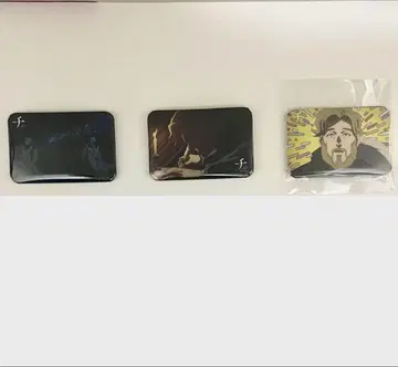 치. 특별전 스퀘어 캔뱃지 3점