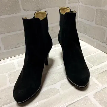 madras 마드라스 사이드 고어 부츠 부티 스웨이드 칠흑 23.5cm