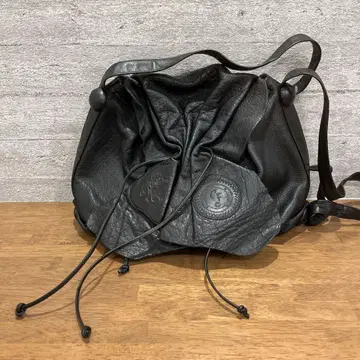 카를로스 팔치 블랙 가죽 숄더백 i165
