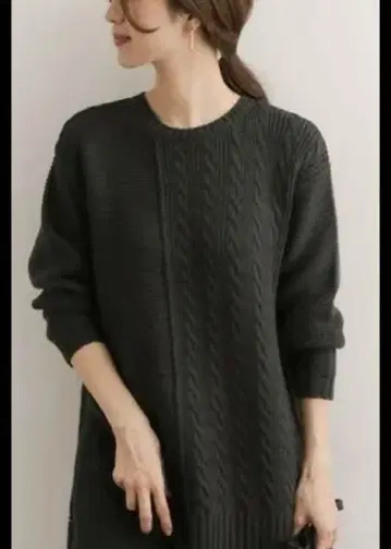 어반 리서치 도어스 패치워크 KNIT 튜닉