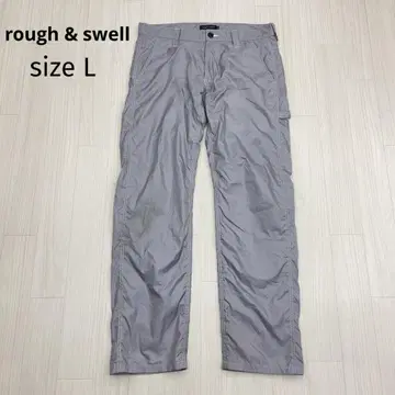rough & swell 바스락 나일론 팬츠 워크 팬츠 L