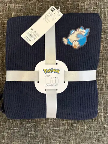 GU Pokemon 라운지 세트 카비곤 XL 사이즈