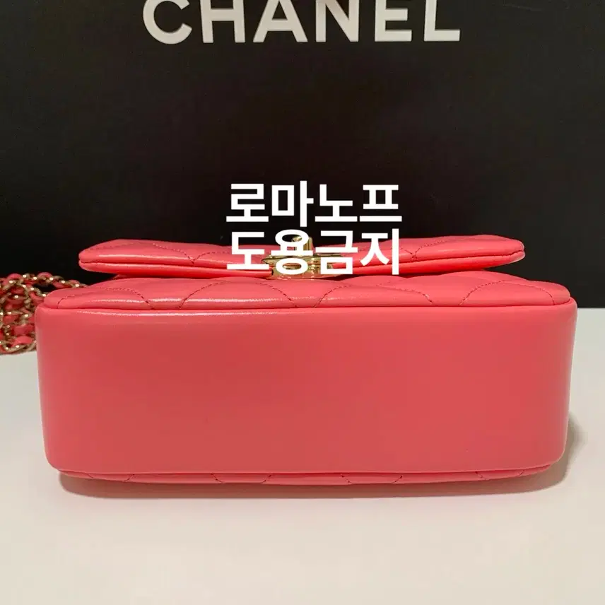 샤넬 24C 코코트립 시즌 미니백 샴골 내장칩 사진 5
