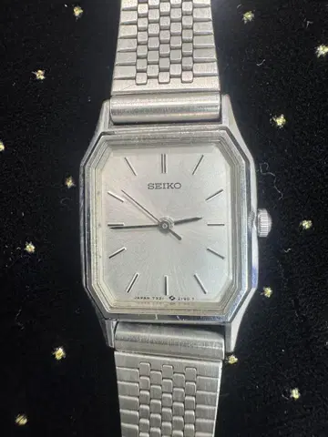 SEIKO 일본제 7321 2180 손목시계 새상품 배터리 교환 완료
