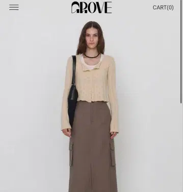 23FW LIBE CARDIGAN/GROVE STORE