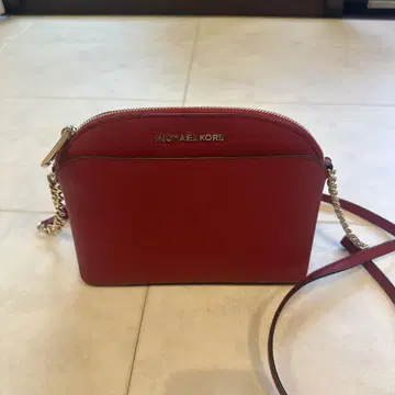 MICHAEL KORS 레드 숄더백