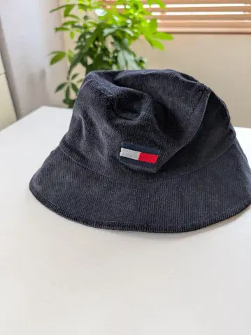새상품급 골프 타미힐피거 코듀로이 버킷햇 다크 네이비