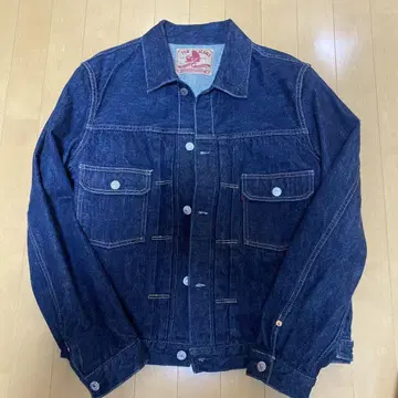 TCB jeans 50s 데님 자켓 13.5oz 사이즈 42 미세탁
