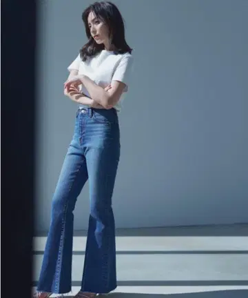 세미 플레어 데님/세미 플레어 데님