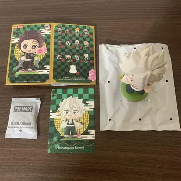 POP MART 귀멸의 칼날 시나즈가와 사네미 피규어